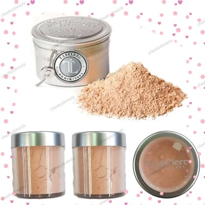 T. LeClerc  3x Loose Powder Trial pots, Bronze  3x10g(30g) - Image 1 of 4