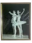 Photographie vintage de fan de ballet signée par Paloma Herrera & Angel Corella encadrée