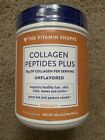 The Vitamin Shoppe Collagen Peptides Plus, Unflavored, 1.25lbs, EXP 9/23