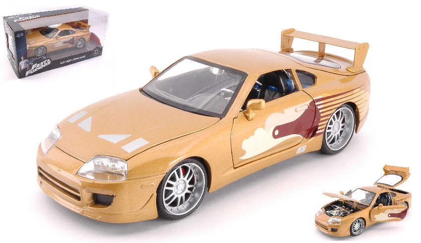 Jada Toys SLAP JACK'S TOYOTA SUPRA  FAST & FURIOUS GOLD 1:24 - Immagine 1 di 1