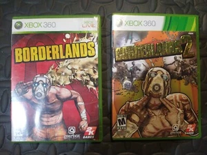 borderlands + borderlands 2 lot Xbox 360 Cib - Picture 1 of 4