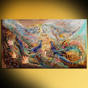 Abstracto Figurativo Impresionista Ultramarino Color Naranja Elena Kotliarker - Imagen 1 de 4