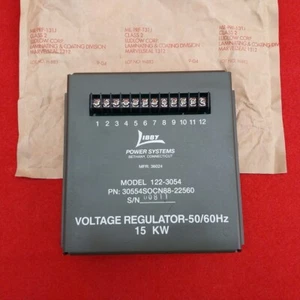 LIBBY POWER SYSTEMS, MODEL 122-3054 VOLTAGE REGULATOR 50/60Hz 15KW - Picture 1 of 2