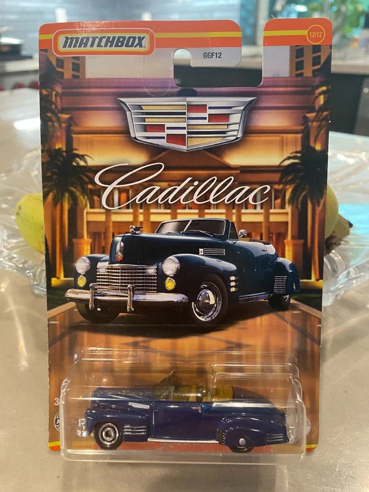 2021 火柴盒蓝色 '41 凯迪拉克系列 62 可转换 COUPE,MBX 凯迪拉克 #12/12 — 第 1/1 张图片