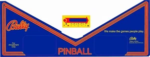 PARAGON Pinball Machine Apron Decal Set - Picture 1 of 1