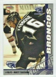 2007-08 Swift Current Broncos (WHL) Matt Tassone