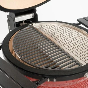 18 Zoll Halbmond Gusseisen Kochrost für großes großes großes grünes Ei, Kamado Grill - Bild 1 von 2