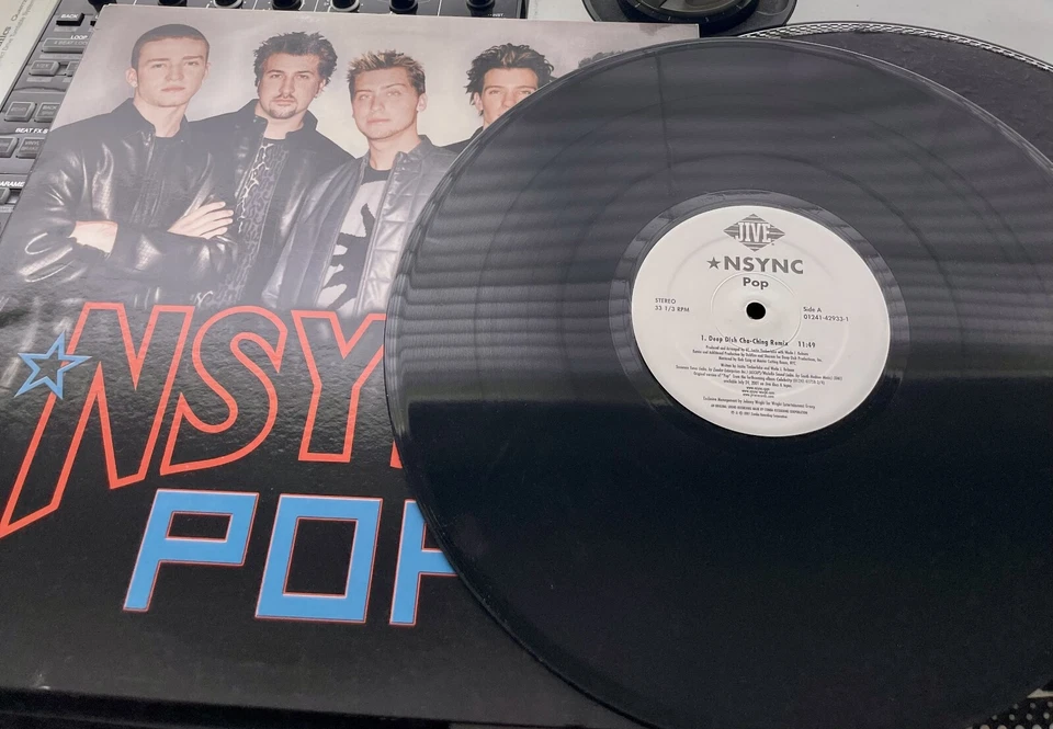 N'SYNC – Pop Original 2001 Press 12" Vinyl in Picture Cover VG+/VG+ Foto 1 de 2