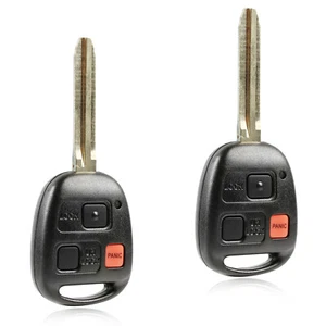 2 Keyless Entry Remote 3BTN Car Key Fob for 2008 2009 Toyota FJ Cruiser HYQ1512V - Picture 1 of 5