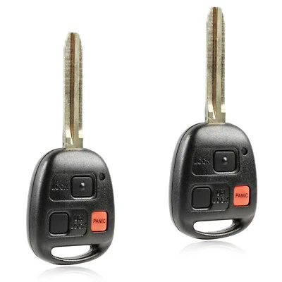 2 Keyless Entry Remote 3BTN Car Key Fob for 2008 2009 Toyota FJ Cruiser HYQ1512V - Image 1 of 4