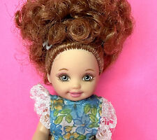 Barbie Adorable 2006 Dream Wedding Flower Girl Kelly Red Hair Doll Redressed