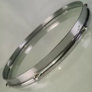 Slingerland 14" Chrom Stick-Chopper Snare Trommel/Boden Tom Felge/Reifen COB Buddy Rich - Bild 1 von 8