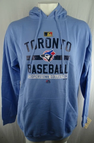 Toronto Blue Jays MLB Majestic Men's Big and Tall Graphic Hoodie Cover