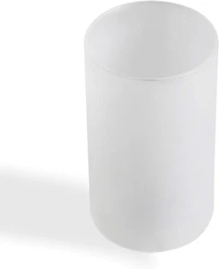 Clear Frosted Glass Lamp Shade, Accessory Glass Fixture  Globe - Picture 1 of 12