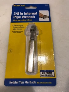 Brasscraft 3/8in Internal Pipe Wrench - T416 new factory sealed box first class - Picture 1 of 1