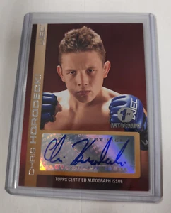 Certified AUTO Chris Horodeck 2011 Topps UFC Title Shot FA-CH - Picture 1 of 2