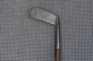 Antique Vintage Wood Shaft Folsom's Smooth Face Putter - Picture 1 of 17