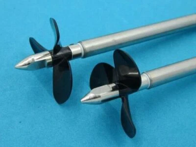 A pair 3 blade Stainless assembly 4mm shaft catamaran Double motor Rc boat #1716 - Image 1 of 4