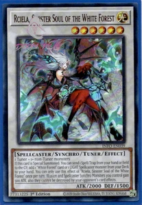 Yugioh! Rciela, Sinister Soul of the White Forest INFO-DE039 (UR) 1st Ed - Bild 1 von 1