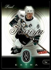 1999-00 Upper Deck Ultimate Victory UV Extra Paul Kariya Anaheim Mighty Ducks