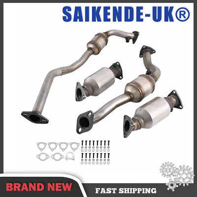 Full Catalytic Converter Set For 2001-2004 Nissan Xterra Frontier 3.3L - Image 1 of 4