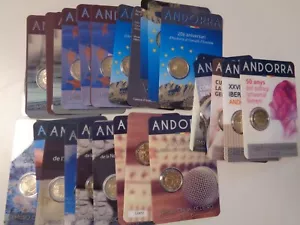 ANDORRA 2014 / 2024 - 2 Euro Gedenkmünze in stgl. - JAHRGANG NACH WAHL - Bild 1 von 43
