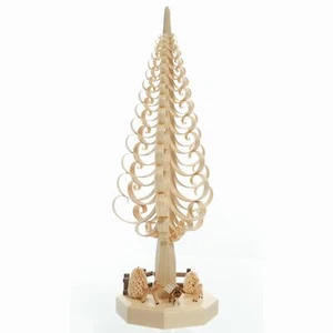 Tischdekoration Sockel Spanbaum mit Reh Höhe 40cm NEU Weihnachten Kirche  - Bild 1 von 2