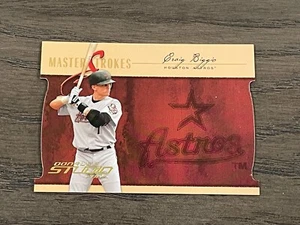 2005 Donruss Studio Master Strokes Die Cut Gold Craig Biggio #MS19 Astros /50 - Foto 1 di 2