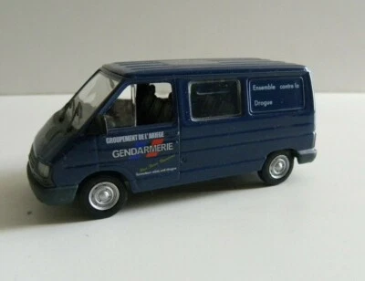 1/43 RENAULT TRAFIC Gendarmerie Norev équipement de l'Ariège sans boite - Photo 1/4