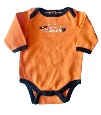 Halloween 0-3 Months Baby Clothing Trick Treat Pumpkin Dress Up Party - Image 1 of 4