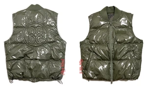 G/FORE Women’s Circle G’s Coated Nylon Puffer Vest Isle Size XL NWT - Picture 1 of 8