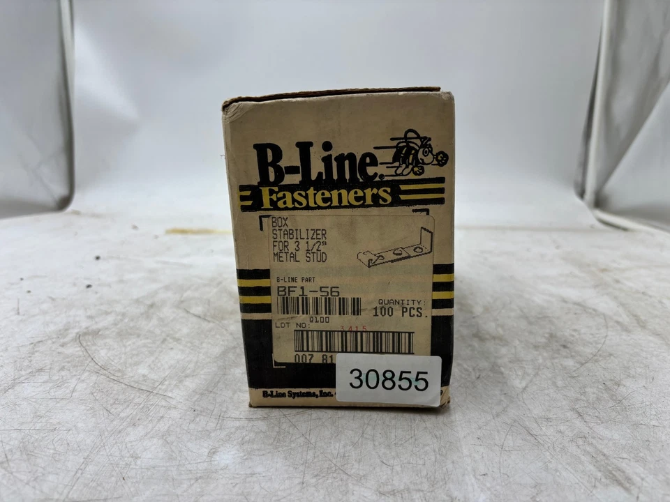 B-Line BF1-56 Electrical Box Stabilizer Steel Lot of 100 - Image 1 of 3