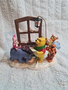 Disney Store  Christmas Winnie the Pooh tealight holder piglet ear missing - Picture 1 of 5