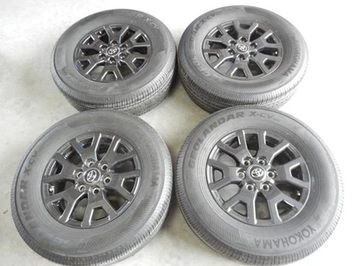 2025 Toyota Tacoma 17x7" factory wheels 6x5.5 & Yokohama 245/70R17 tires OEM - Image 1 of 4