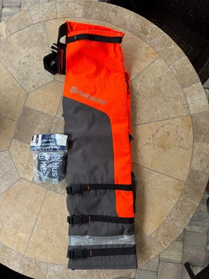 Husqvarna 587160704 Technical Apron Wrap Chainsaw Chaps 36" - 38" and Suspenders - Image 1 of 4