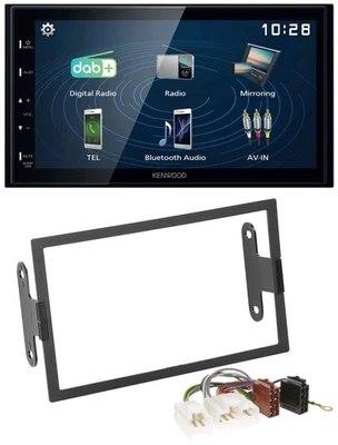 Kenwood 2DIN Bluetooth MP3 USB DAB Autoradio für Nissan Pathfinder Quest Sentra - Bild 1 von 4