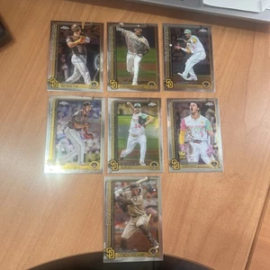 2025 Topps Chrome San Diego Padres Lot x7 Merrill Machado Lockridge RC Darvish + - Picture 1 of 10
