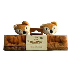 Fox Spa Stirnband Plüsch Gummiband super weich sanft zum Haar One Size NEU - Bild 1 von 4