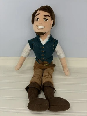Disney Store Flynn Rider Tangled Plush 21” Tall Rapunzel Eugene Fitzherbert - Image 1 of 4