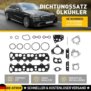 1Stk Ölkühler Dichtungssatz 524281 Für Mercedes OM642 W203 W204 W211 W212 W639 - Bild 1 von 10