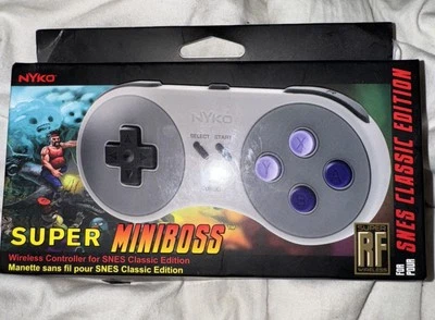 Nyko Super Miniboss for SNES Classic Edition Wireless Controller - NEW - Image 1 of 2