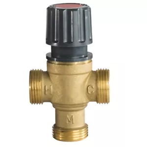 Resol Brauchwassermischer MA10 1" AG Thermostatisches Mischventil - Bild 1 von 4