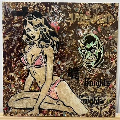 Lady Aiko Nakagawa Original Lienzo Faile 2007 Raro Graffiti Arte Callejero Bansky Foto 1 de 4