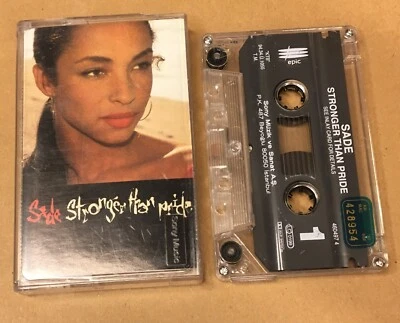 SADE - STRONGER THAN PRIDE (1994) CASSETTE MADE IN TURKEY - Image 1 of 2