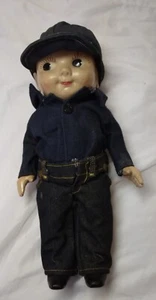 Vintage Original Composition Buddy Lee Engineer  Doll Union Made Pants HTF  - Picture 1 of 11