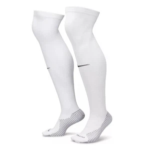 Nike Dri Fit Matchfit Fußballsocken kniehoch weiß Herren Größe 8-12 (CV1956-100) - Bild 1 von 6