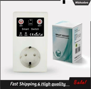 Interruptor inteligente SC1-GSM GSM zócalo inteligente teléfono celular control remoto zócalo no WiFi - Imagen 1 de 6