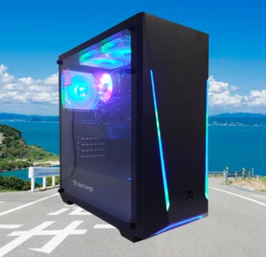 Custom Build ARGB Desktop PC Gaming Computer i7 16GB RAM SSD 1TB GTX 1070 Win 11 - Picture 1 of 14