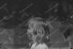 Beautiful Little Girl Profile Professional Photo Lab Reprint - Picture 1 of 1