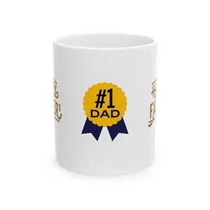 #1 Dad Coffee Mug – Classic Father’s Day Present - Picture 1 of 9